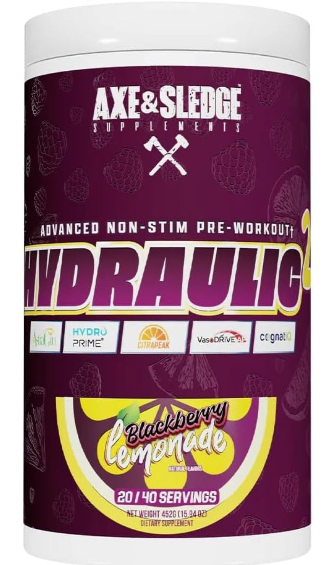 Axe & Sledge Hydraulic V2 Non-Stim Preworkout