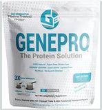 Genepro Unflavored Whey Isolate Protein Powder - Lactose-Free, Gluten-Free, & Safe for Sensitive Stomachs