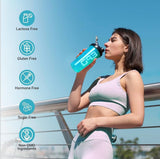 Genepro Unflavored Whey Isolate Protein Powder - Lactose-Free, Gluten-Free, & Safe for Sensitive Stomachs