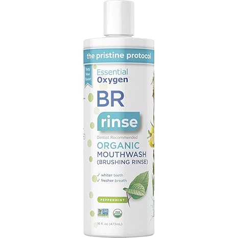 Organic Mouthwash + Brushing Rinse | Peppermint