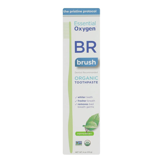 Organic Low Abrasion Toothpaste | Peppermint