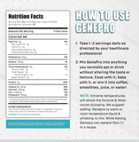 Genepro Unflavored Whey Isolate Protein Powder - Lactose-Free, Gluten-Free, & Safe for Sensitive Stomachs