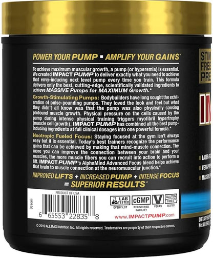 Allmax Impact Pump Preworkout