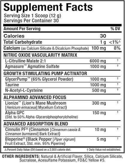 Allmax Impact Pump Preworkout