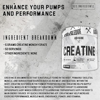 Axe & Sledge Creatine