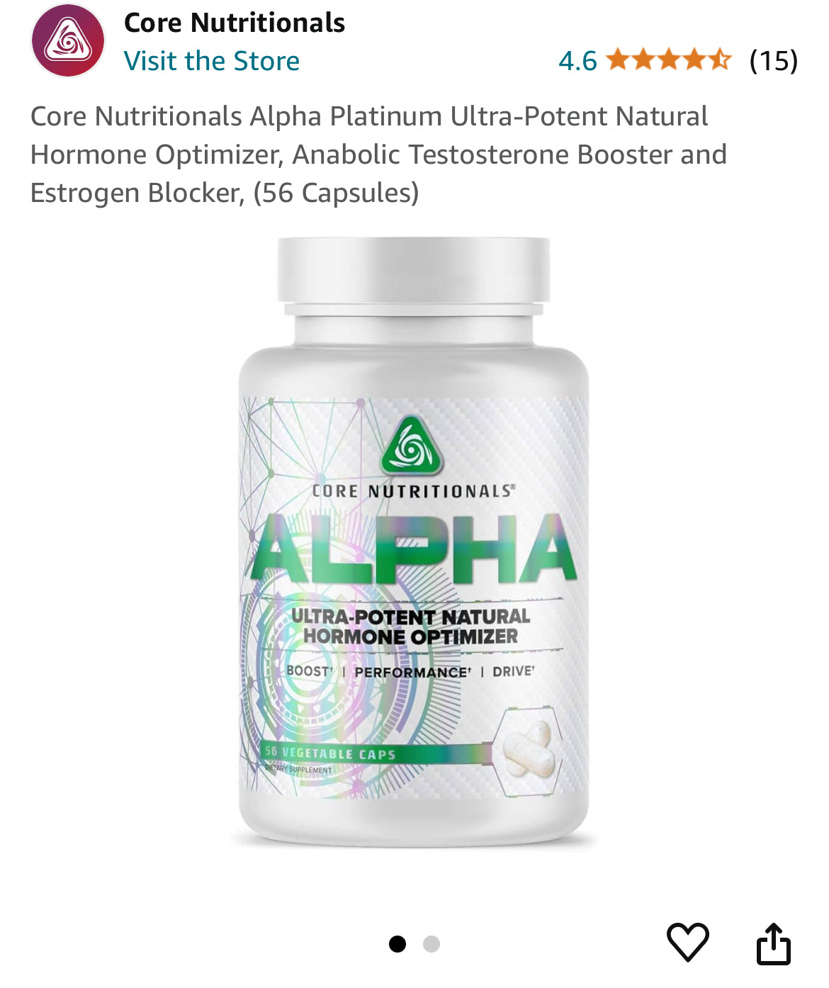 Core Nutritionals Alpha