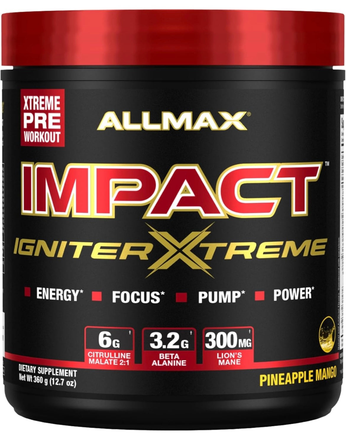 Allmax Impact Igniter Xtreme Preworkout