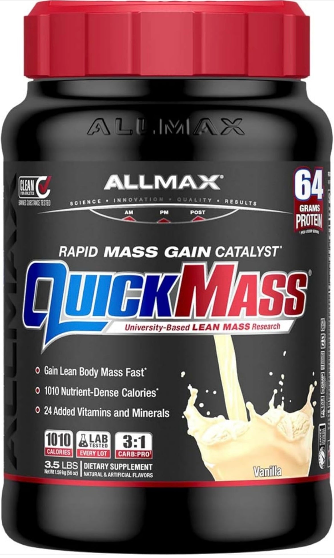 Allmax Quickmass Mass Gainer - Steel Suppliers